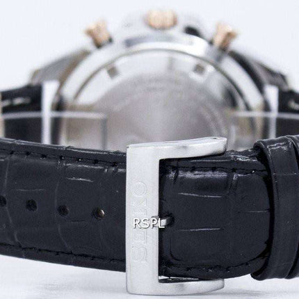 Seiko Chronograph Quartz Tachymeter SSB265 SSB265P1 SSB265P Men's Watch