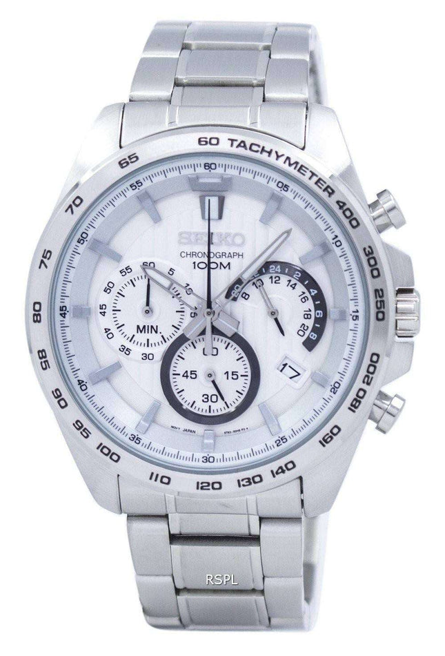 Seiko Chronograph Quartz Tachymeter SSB297 SSB297P1 SSB297P Men's Watch