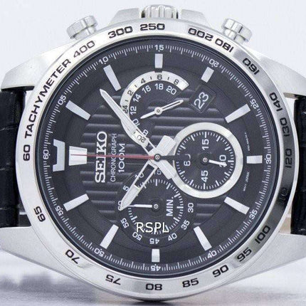 Seiko Chronograph Quartz Tachymeter SSB305 SSB305P1 SSB305P Men's Watch