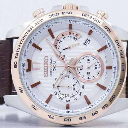 Seiko Chronograph Quartz Tachymeter SSB306 SSB306P1 SSB306P Men's Watch