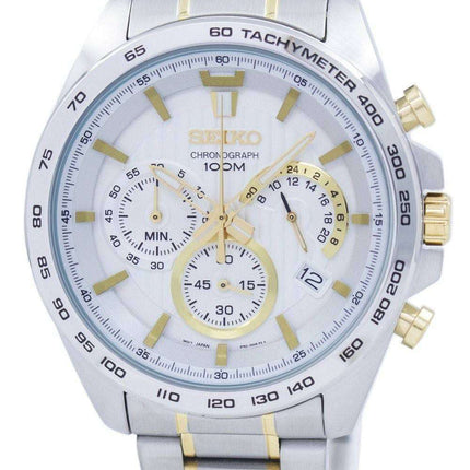 Seiko Chronograph Quartz Tachymeter SSB309 SSB309P1 SSB309P Men's Watch