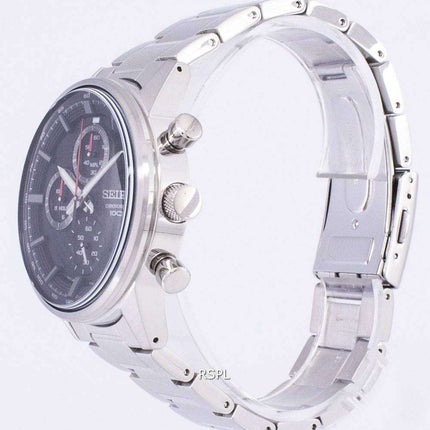 Seiko Sports Chronograph Tachymeter Quartz SSB313 SSB313P1 SSB313P Men's Watch