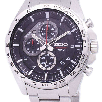 Seiko Chronograph Tachymeter Quartz SSB319 SSB319P1 SSB319P Men's Watch