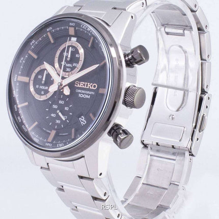 Seiko Chronograph SSB331 SSB331P1 SSB331P Quartz Men's Watch
