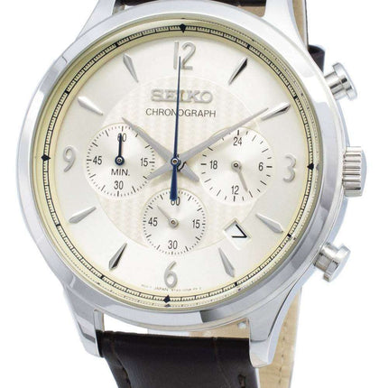 Refurbished Seiko Chronograph SSB341P SSB341P1 SSB341 Analog Quartz Men's Watch