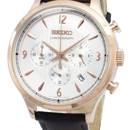 Seiko Chronograph SSB342P SSB342P1 SSB342 Analog Quartz Men's Watch