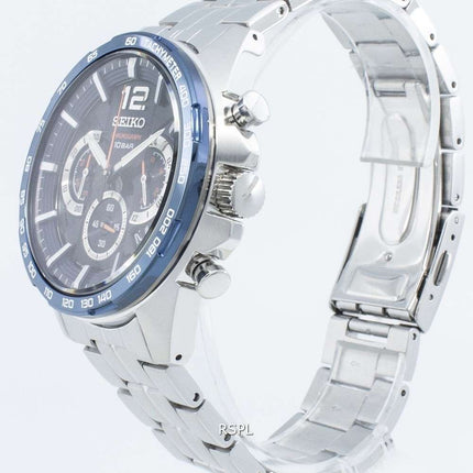Seiko Chronograph SSB345 SSB345P1 SSB345P Tachymeter Quartz Men's Watch