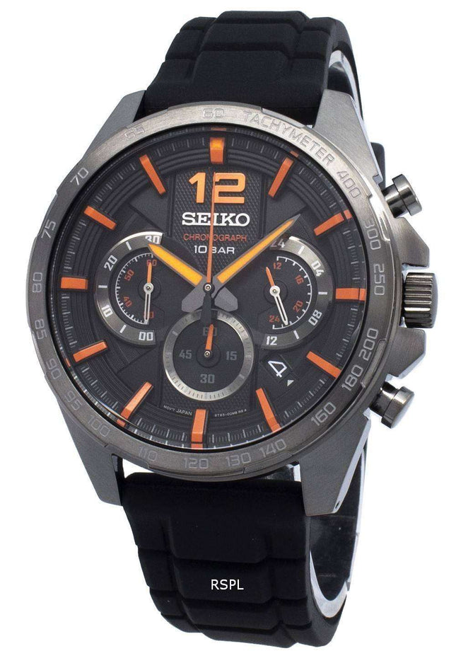 Seiko Chronograph SSB351P SSB351P1 SSB351 Tachymeter Analog Quartz Men's Watch