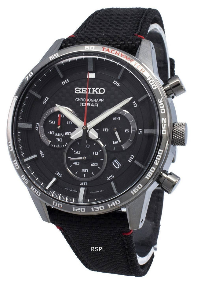 Refurbished Seiko Chronograph SSB359P SSB359P1 SSB359 Tachymeter Quartz Men's Watch