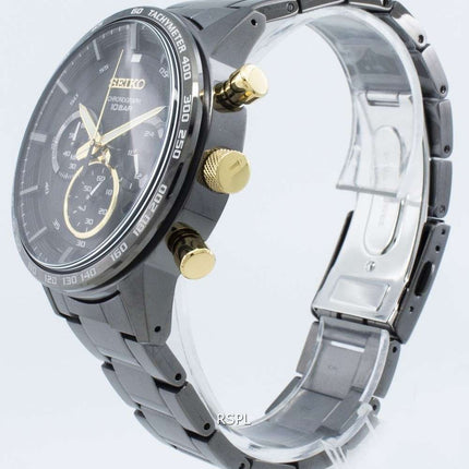 Seiko Chronograph SSB363 SSB363P1 SSB363P Tachymeter Quartz Men's Watch