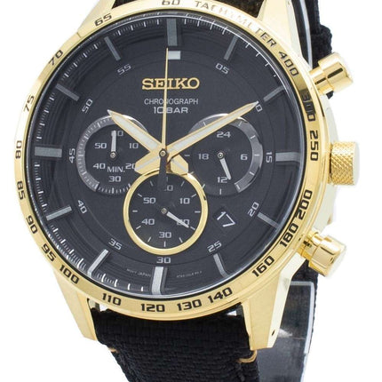 Seiko Chronograph SSB364 SSB364P1 SSB364P Tachymeter Quartz Men's Watch