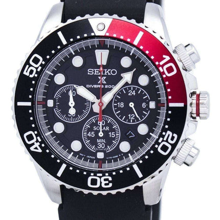 Seiko Prospex Diver's Solar Chronograph 200M SSC617 SSC617P1 SSC617P Men's Watch