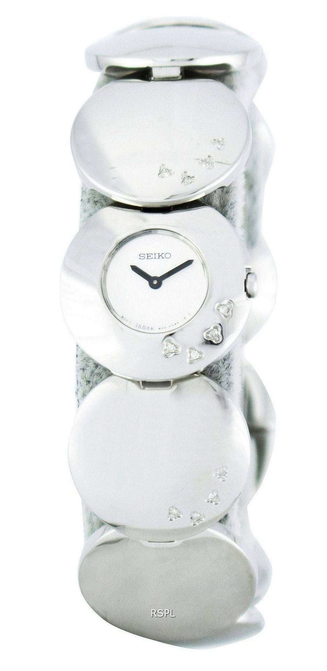 Seiko Quartz Diamond Accent SUH005 SUH005P1 SUH005P Women's Watch