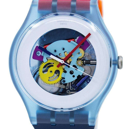 Swatch Originals Color My Lacquered Quartz SUOS101 Unisex Watch