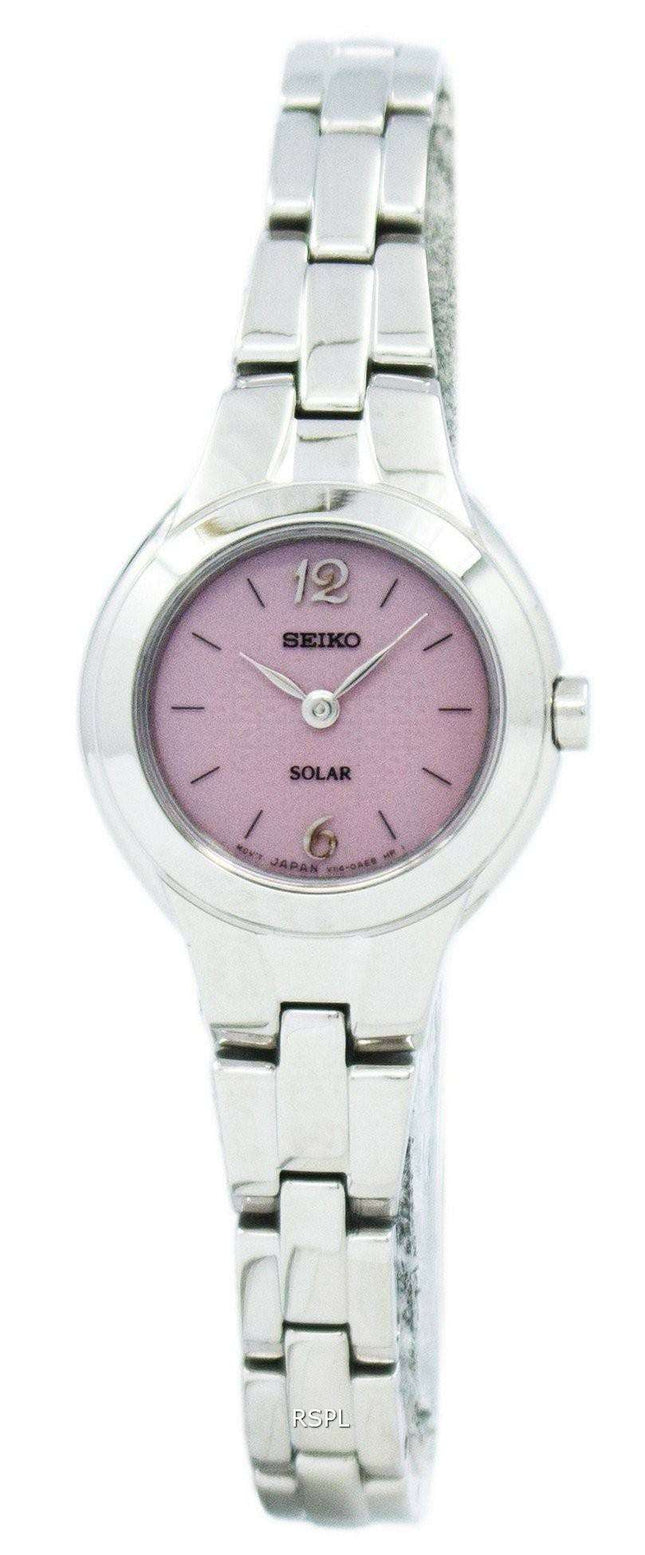 Seiko Solar SUP025 SUP025P1 SUP025P Women's Watch