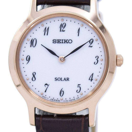 Seiko Solar SUP372 SUP372P1 SUP372P Women's Watch