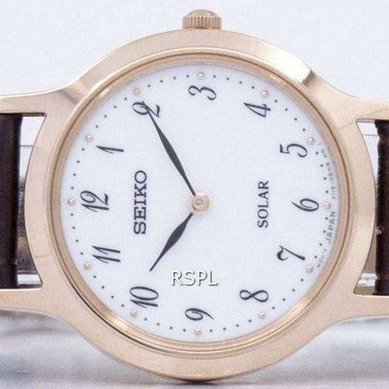 Seiko Solar SUP372 SUP372P1 SUP372P Women's Watch