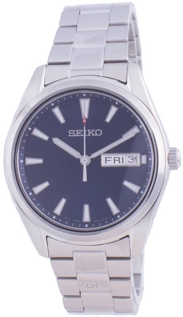 Seiko Classic Blue Dial Quartz SUR341 SUR341P1 SUR341P 100M Mens Watch