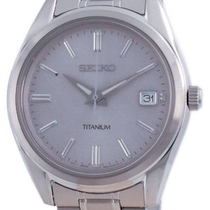 Seiko Discover More Titanium Quartz SUR369 SUR369P1 SUR369P 100M Men's Watch