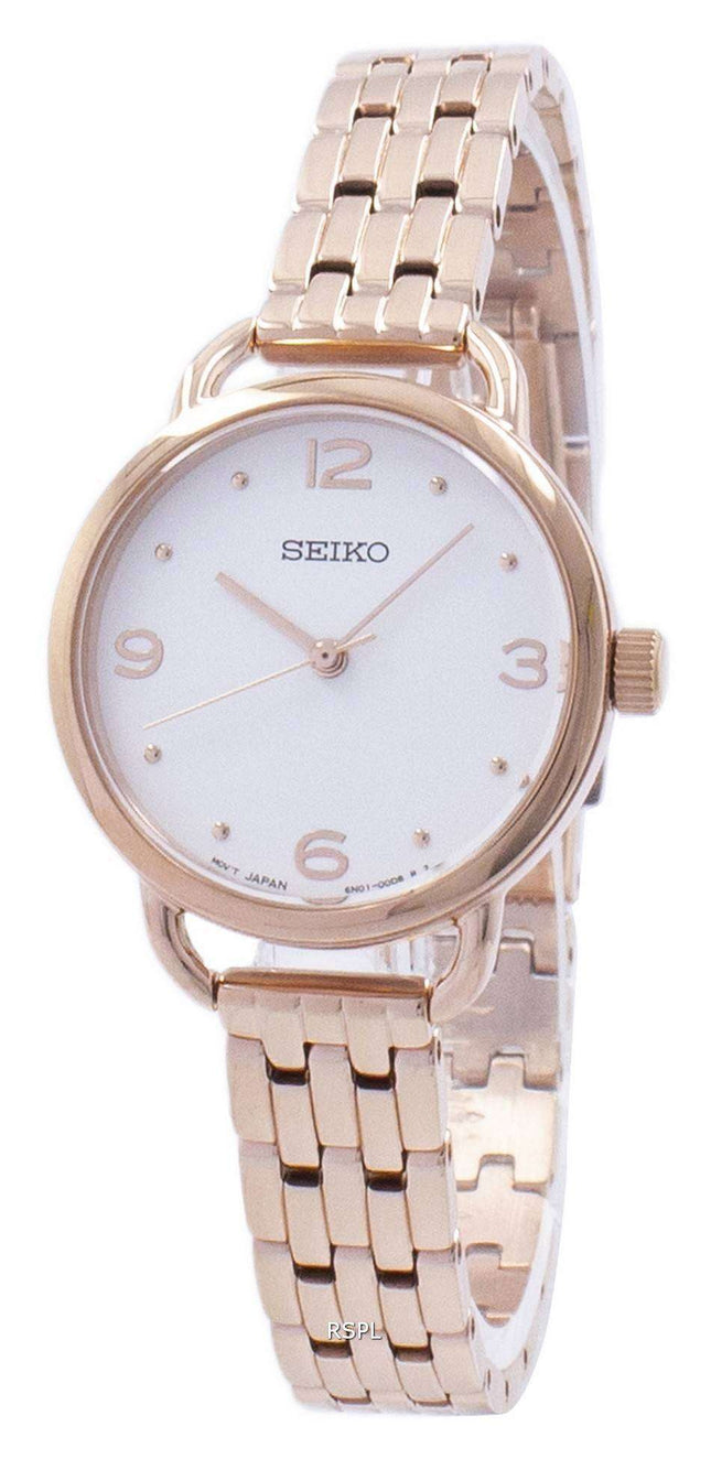 Seiko Recrafted Analog Quartz SUR672 SUR672P1 SUR672P Women's Watch