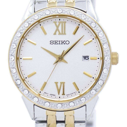 Refurbished Seiko Quartz Diamond Accents SUR690 SUR690P1 SUR690P Women's Watch