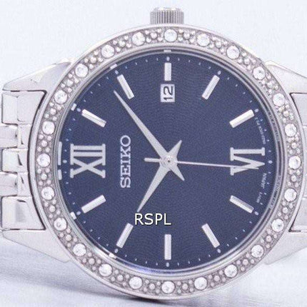 Seiko Quartz Diamond Accent SUR691 SUR691P1 SUR691P Women's Watch