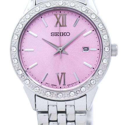Seiko Quartz Diamond Accent SUR693 SUR693P1 SUR693P Women's Watch