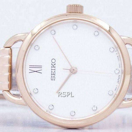 Seiko Analog Quartz Diamond Accent SUR698 SUR698P1 SUR698P Women's Watch