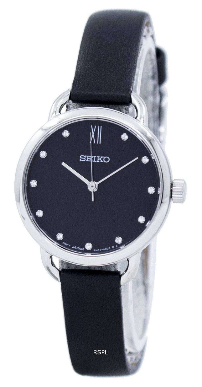 Seiko Analog Quartz Diamond Accent SUR699 SUR699P1 SUR699P Women's Watch