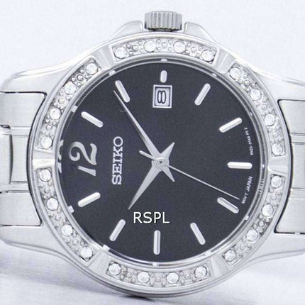 Seiko Analog Quartz Diamond Accent SUR719 SUR719P1 SUR719P Women's Watch
