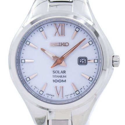 Seiko Titanium Solar SUT271 SUT271P1 SUT271P Women's Watch