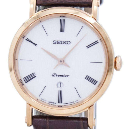 Seiko Premier Quartz SXB436 SXB436P1 SXB436P Women's Watch