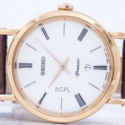 Seiko Premier Quartz SXB436 SXB436P1 SXB436P Women's Watch