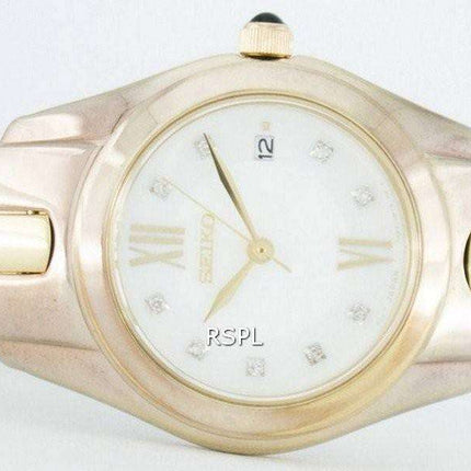 Seiko Quartz Diamond Accent SXDB58 SXDB58P1 SXDB58P Women's Watch