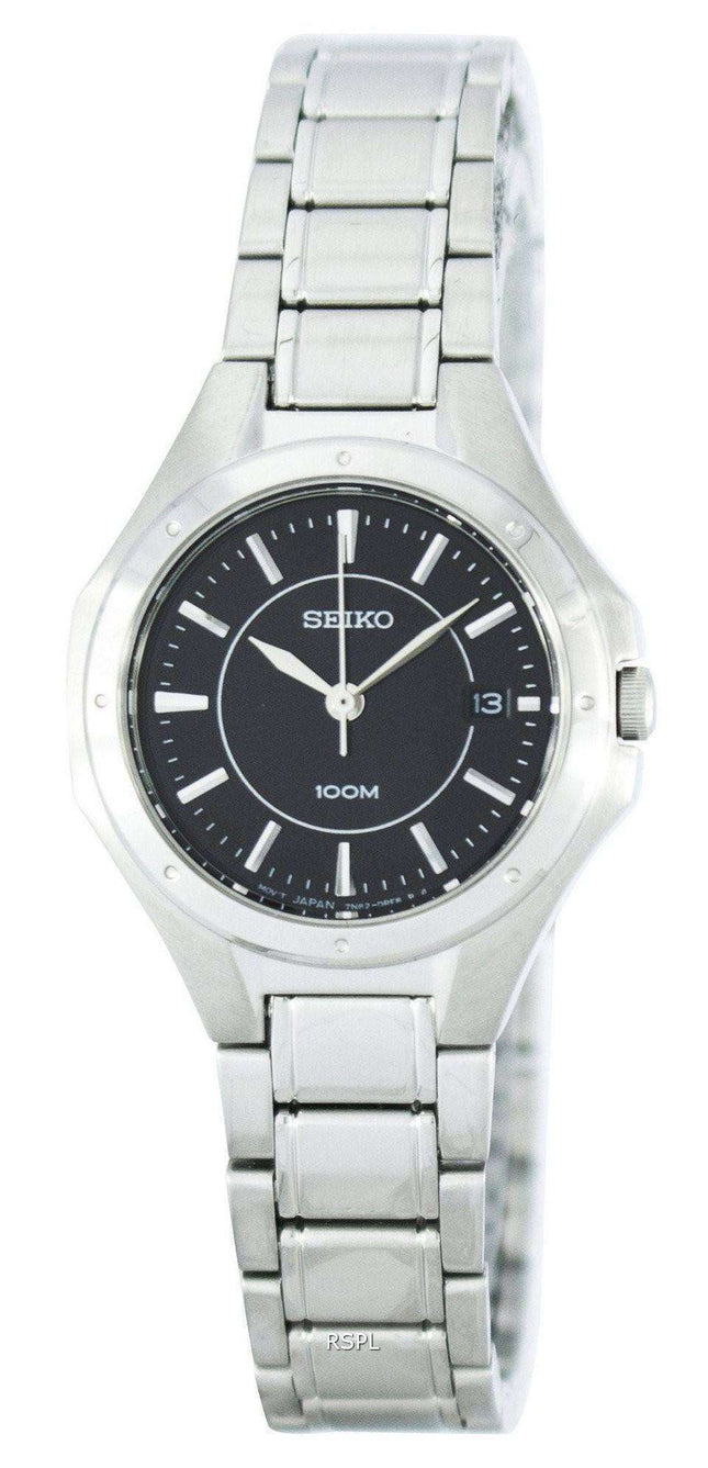 Seiko Quartz 100M SXDE13 SXDE13P1 SXDE13P Women's Watch
