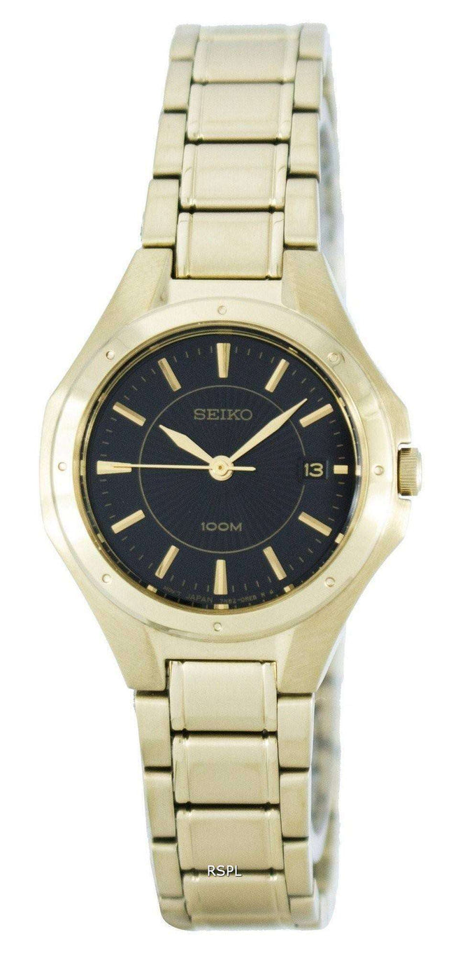 Seiko Quartz 100M SXDE18 SXDE18P1 SXDE18P Women's Watch