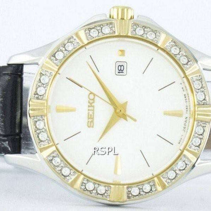 Seiko Quartz Diamond Accent SXDF24 SXDF24P1 SXDF24P Women's Watch