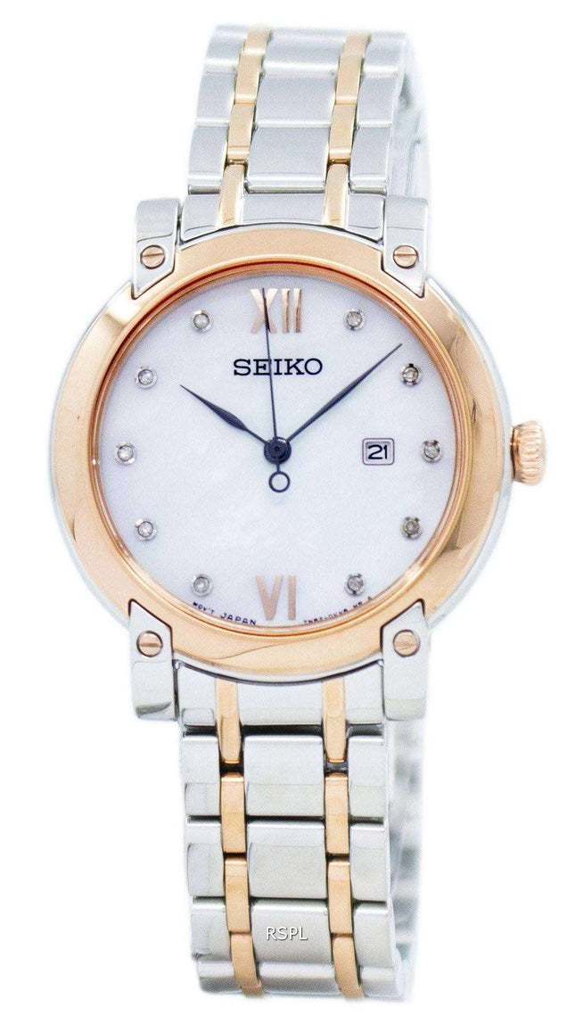 Seiko Quartz Crystals SXDG86 SXDG86P1 SXDG86P Women's Watch