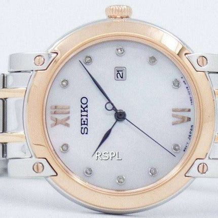 Seiko Quartz Crystals SXDG86 SXDG86P1 SXDG86P Women's Watch
