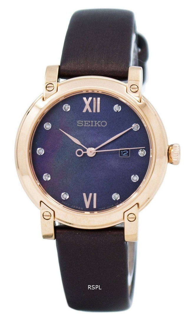 Seiko Quartz Crystals SXDG88 SXDG88P1 SXDG88P Women's Watch