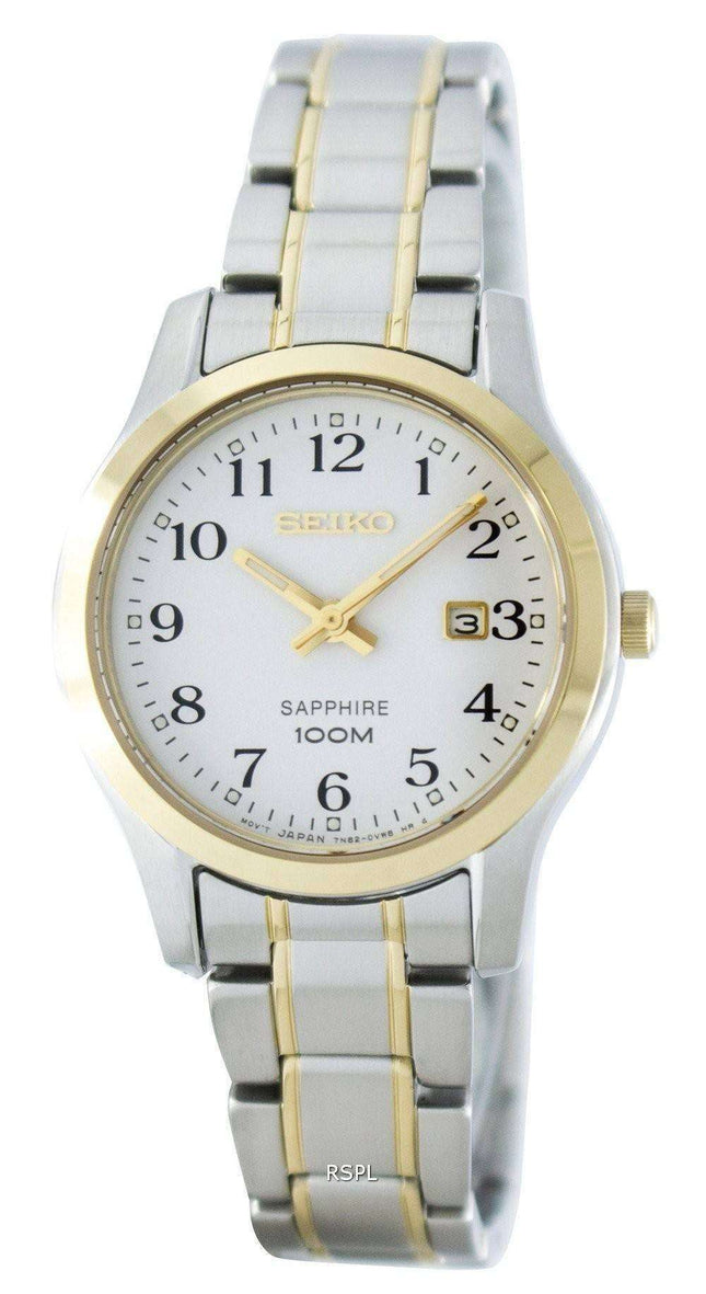 Seiko Sapphire Quartz SXDG90 SXDG90P1 SXDG90P Women's Watch