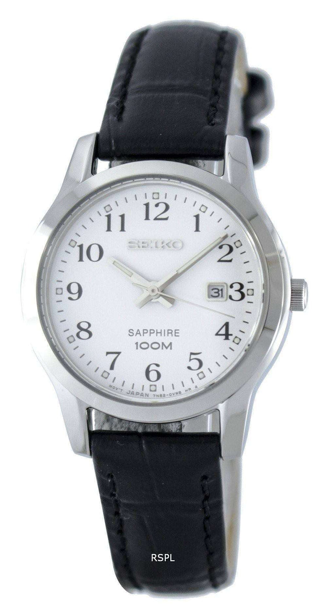 Seiko Sapphire Quartz SXDG91 SXDG91P1 SXDG91P Women's Watch