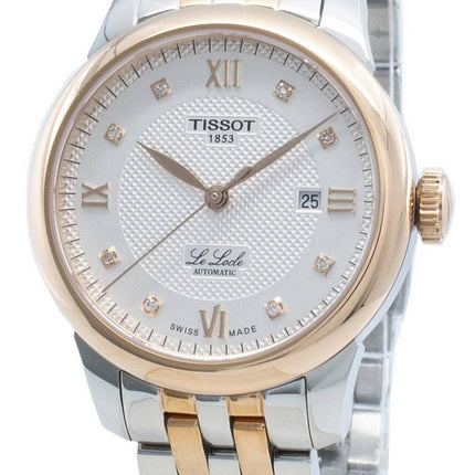Tissot Le Locle T006.207.22.036.00 T0062072203600 Diamond Accents Automatic Women's Watch