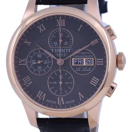 Tissot T-Classic Le Locle Valjoux Chronograph Automatic T006.414.36.443.00 T0064143644300 Mens Watch