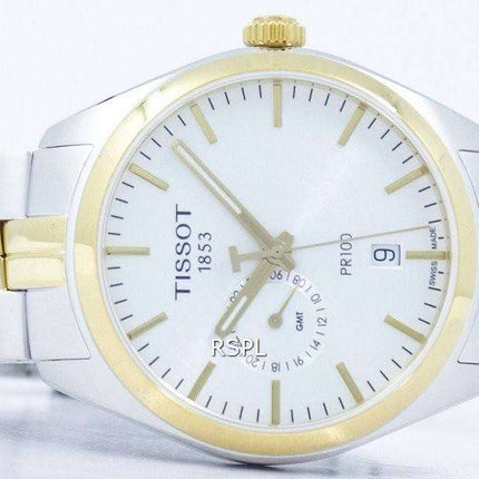Tissot T-Classic PR 100 Dual Time Quartz T101.452.22.031.00 T1014522203100 Men's Watch