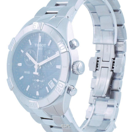 Tissot PR 100 Sport Chronograph Quartz T101.617.11.041.00 T1016171104100 100M Men's Watch