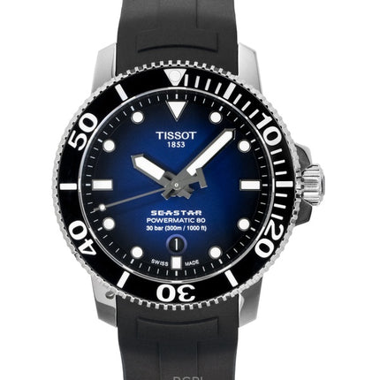 Tissot T-Sport Seastar 1000 T120.407.17.041.00 T1204071704100 Powermatic 80 Automatic 300M Men's Watch