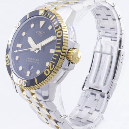 Tissot T-Sport Seastar 1000 T120.407.22.051.00 T1204072205100 Powermatic 80 300M Men's Watch