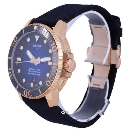 Tissot T-Sport Seaster 1000 Powermatic 80 Divers Automatic T120.407.37.041.00 T1204073704100 300M Mens Watch