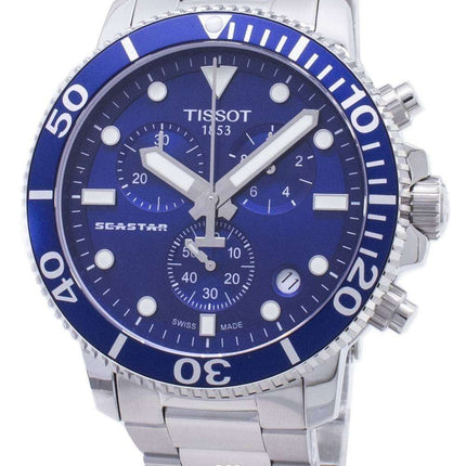 Tissot T-Sport Seastar 1000 T120.417.11.041.00 T1204171104100 Chronograph 300M Men's Watch